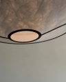 Lampa wisząca Kite Pendant Ø65 White and Black Tyvek New Works  