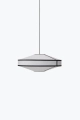 Lampa wisząca Kite Pendant Ø75 White and Black Tyvek New Works  