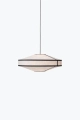 Lampa wisząca Kite Pendant Ø75 White and Black Tyvek New Works  