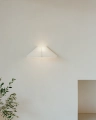 Kinkiet/Lampa ścienna Nebra White PES Textile New Works 