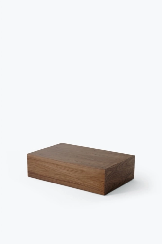 Stolik kawowy Mass Coffee Table High Walnut New Works 