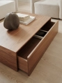Stolik kawowy Mass Coffee Table High Walnut New Works 