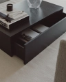 Stolik kawowy Mass Coffee Table High Walnut New Works 