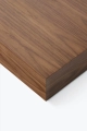 Stolik kawowy Mass Wide Coffee Table Walnut New Works 