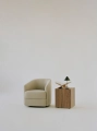 Stolik kawowy Mass Side Table Walnut New Works 