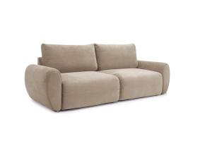 Sofa rozkładana Norum z zaokrąglonymi podłokietnikami Innovation Living różne warianty