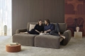 Sofa rozkładana Norum z zaokrąglonymi podłokietnikami Innovation Living różne warianty