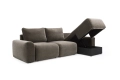 Sofa rozkładana Norum z szezlongiem Innovation Living różne warianty
