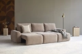 Sofa rozkładana Norum z szezlongiem Innovation Living różne warianty