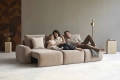 Sofa rozkładana Norum z szezlongiem Innovation Living różne warianty