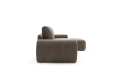 Sofa rozkładana Norum z szezlongiem okrągłe podłokietniki Innovation Living różne warianty