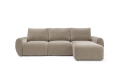 Sofa rozkładana Norum z szezlongiem okrągłe podłokietniki Innovation Living różne warianty