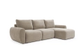 Sofa rozkładana Norum z szezlongiem okrągłe podłokietniki Innovation Living różne warianty