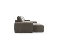Sofa rozkładana Norum w kształcie U okrągłe podłokietniki Innovation Living różne warianty