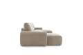 Sofa rozkładana Norum w kształcie U okrągłe podłokietniki Innovation Living różne warianty
