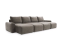 Sofa rozkładana Norum w kształcie U szerokie podłokietniki Innovation Living różne warianty