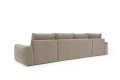 Sofa rozkładana Norum w kształcie U szerokie podłokietniki Innovation Living różne warianty