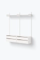 Półka Wardrobe Shelf Cabinets w. Drawers New Works różne warianty 