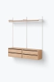 Półka Wardrobe Shelf Cabinets w. Drawers New Works różne warianty 