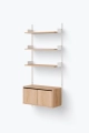 Półka Wall Shelf 1900 Cabinet Low w. Doors New Works różne warianty  