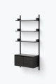 Półka Wall Shelf 1900 Cabinet Low w. Doors New Works różne warianty  