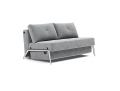 Sofa rozkładana CUBED 140 aluminium Innovation Living poekspozycyjna