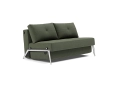 Sofa rozkładana CUBED 140 aluminium Innovation Living poekspozycyjna