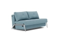 Sofa rozkładana CUBED 140 aluminium Innovation Living poekspozycyjna