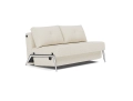 Sofa rozkładana CUBED 140 aluminium Innovation Living poekspozycyjna