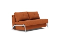 Sofa rozkładana CUBED 140 aluminium Innovation Living poekspozycyjna