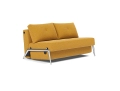 Sofa rozkładana CUBED 140 aluminium Innovation Living poekspozycyjna