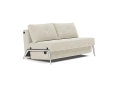 Sofa rozkładana CUBED 140 aluminium Innovation Living poekspozycyjna