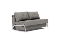 Sofa rozkładana CUBED 140 aluminium Innovation Living poekspozycyjna