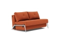 Sofa rozkładana CUBED 140 aluminium Innovation Living poekspozycyjna