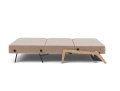 Sofa rozkładana z podłokietnikami CUBED 140 Innovation 