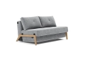 Sofa rozkładana z podłokietnikami CUBED 140 Innovation 