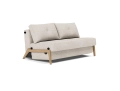 Sofa rozkładana z podłokietnikami CUBED 140 Innovation 
