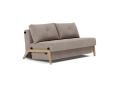 Sofa rozkładana z podłokietnikami CUBED 140 Innovation 
