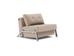 Cubed 90 Chrom Fotel z funkcją spania Innovation Living