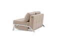 Sofa rozkładana CUBED 140 chrom Innovation Living różne warianty