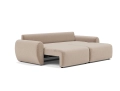 Sofa rozkładana Norum Curve Arms z zaokrąglonymi podłokietnikami Innovation Living różne warianty