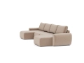 Sofa rozkładana Norum w kształcie U szerokie podłokietniki Innovation Living różne warianty