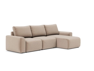 Sofa rozkładana Norum z szezlongiem Innovation Living różne warianty