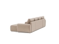 Sofa rozkładana Norum w kształcie U okrągłe podłokietniki Innovation Living różne warianty