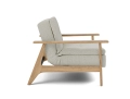 DUBLEXO FREJ OAK fotel rozkładany Innovation Living