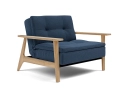 DUBLEXO FREJ OAK fotel rozkładany Innovation Living