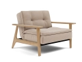 DUBLEXO FREJ OAK fotel rozkładany Innovation Living