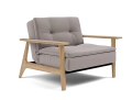 DUBLEXO FREJ OAK fotel rozkładany Innovation Living