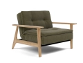 DUBLEXO FREJ OAK fotel rozkładany Innovation Living