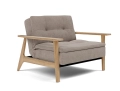 DUBLEXO FREJ OAK fotel rozkładany Innovation Living